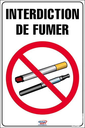 affiche-cigarette-vapoteuse-interdit-20.jpg Interdiction de fumer cigarette et vapoteuse, cigarette électronique